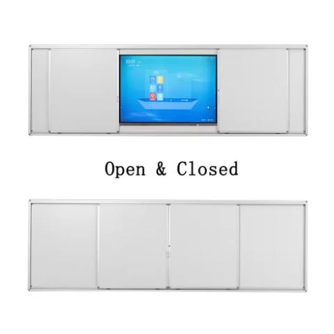 sliding whiteboard classroom